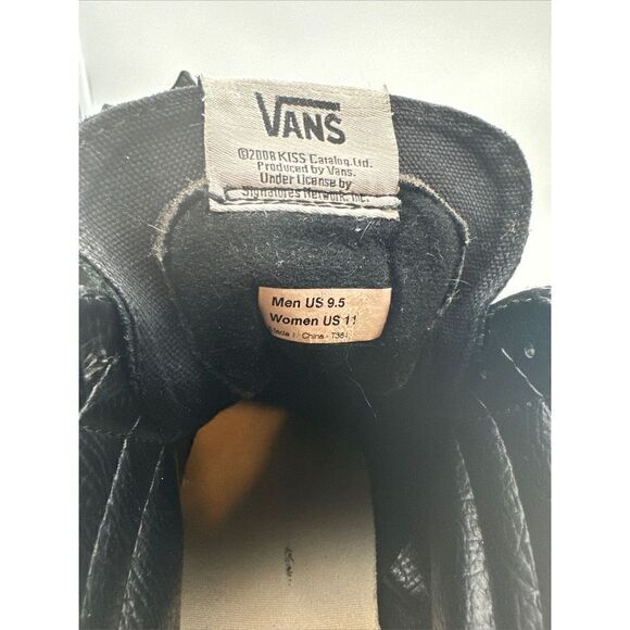 KISS Army Vans SK8 Hi Top Solo Album Faces Skateboard Sneaker Shoes Mens 9.5 - Picture 11 of 11